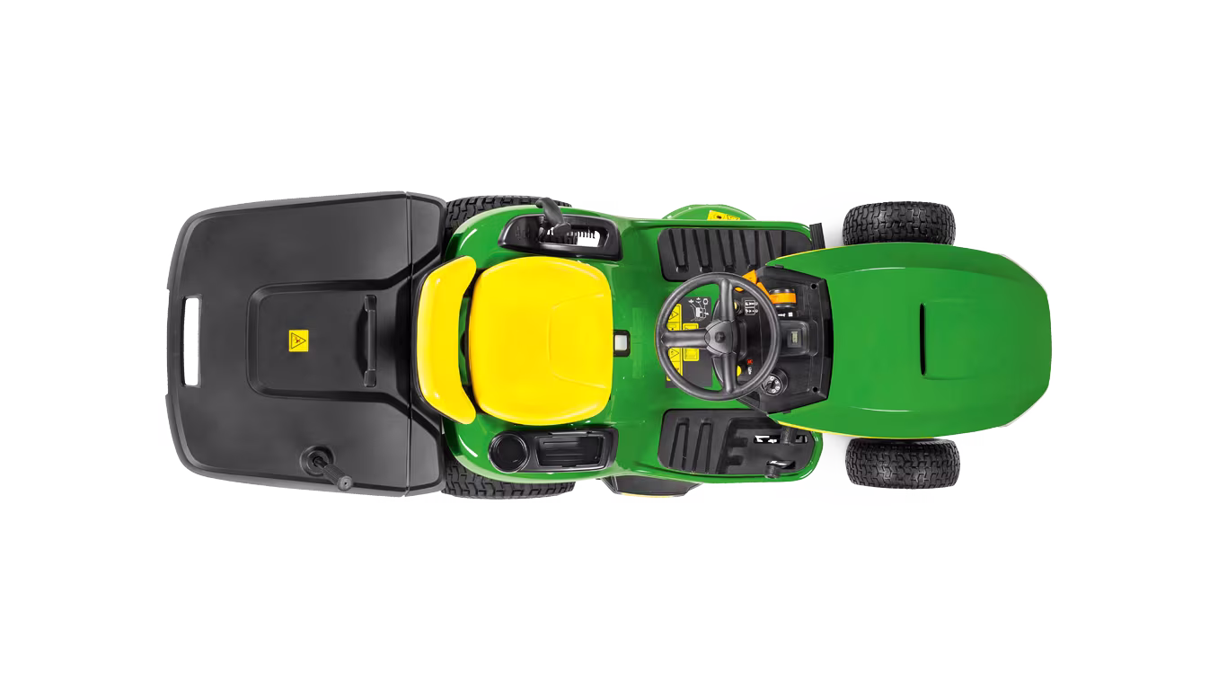 X147R Rasentraktor mit Fangkorb